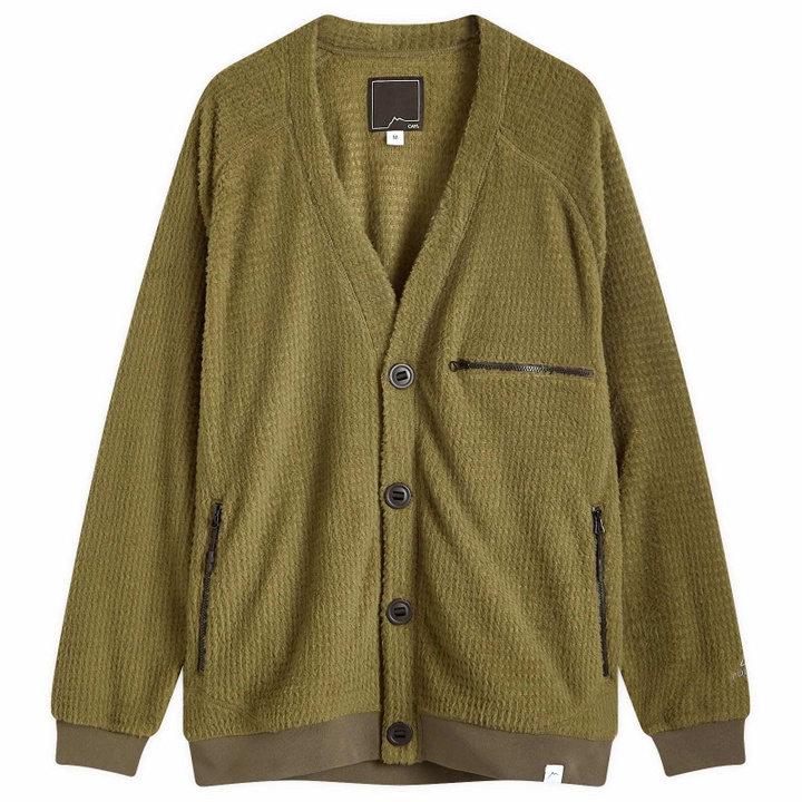 Photo: CAYL Men's Alpha Fleece Cardigan in Coffee