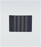 Thom Browne - 4-bar leather card holder