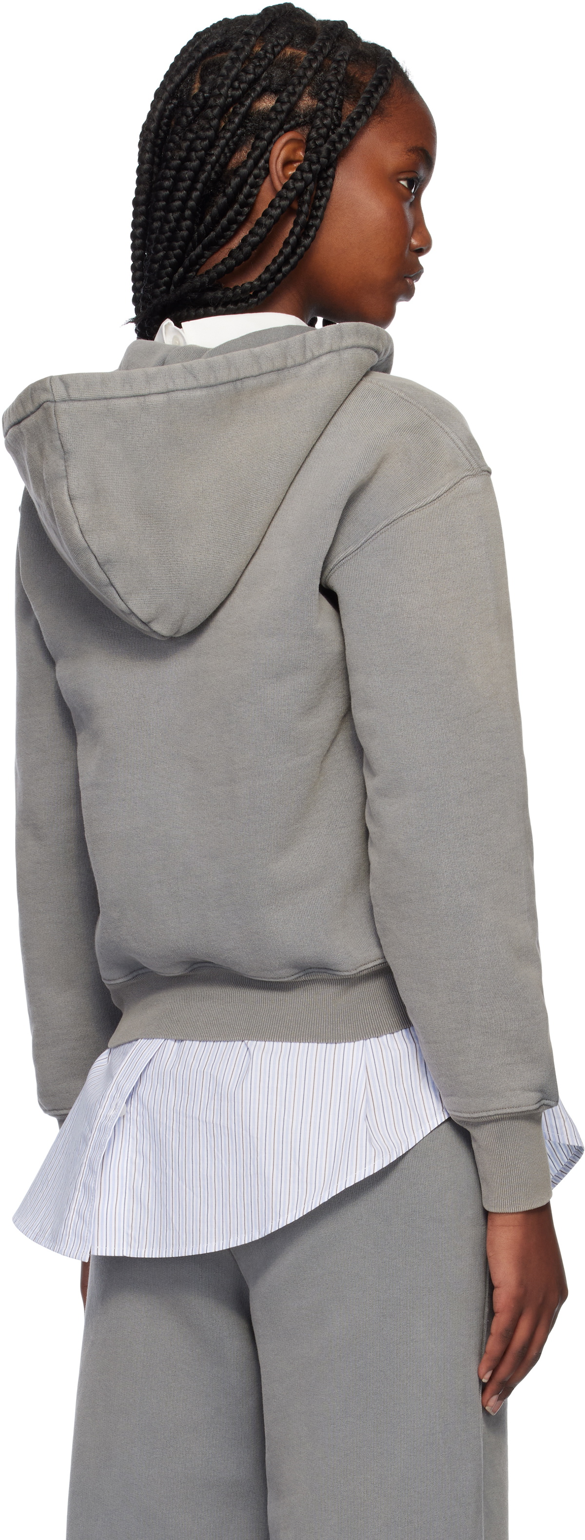 OUR LEGACY Gray Mischief Hoodie Our Legacy