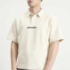 Pleasures Men's Cable Polo in Ecru
