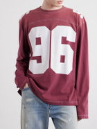 Acne Studios - Exfold Printed Cotton-Jersey T-Shirt - Red