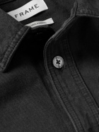 FRAME - Denim Overshirt - Black