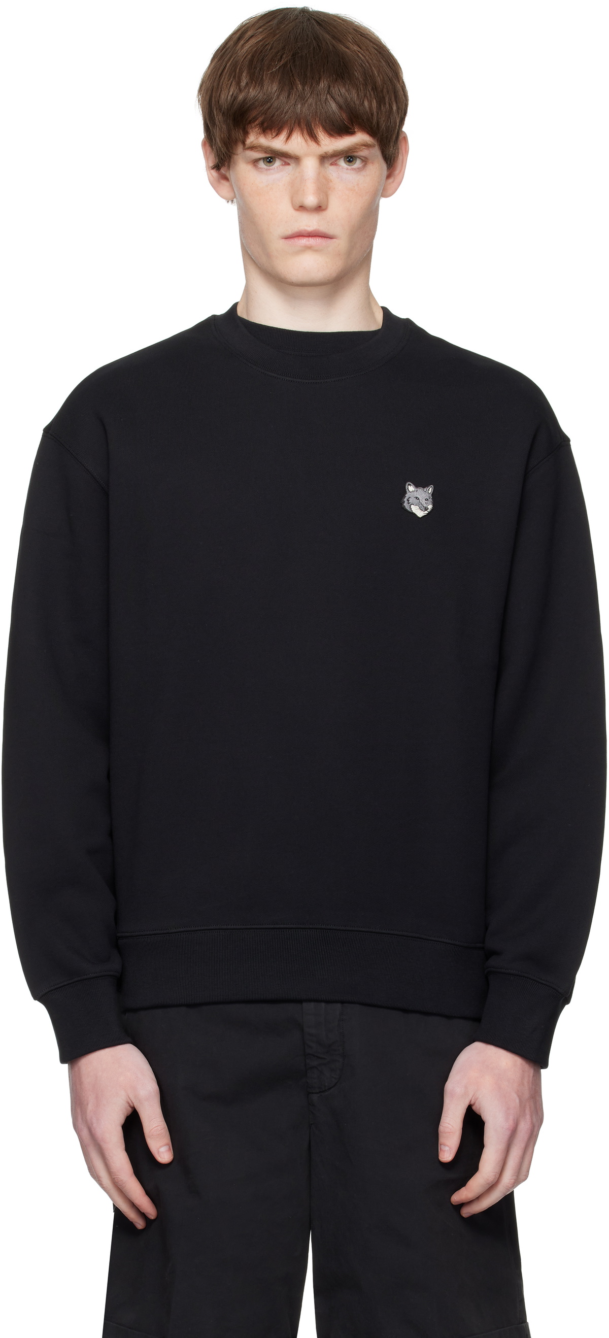 トップス Maison Kitsune/(W) COMFORT SWEATSHIRT MAISON KITSUNE HANDWRITING COMFORT SWEATSHIRT | Maison Kitsuné