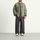 Visvim Men's Corps Down Bomber Jacket in Olive
