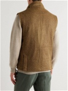 Purdey - Frederick Cotton-Trimmed Wool-Tweed Gilet - Brown