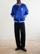 Polo Ralph Lauren - Wimbledon Cotton-Blend Woven Bomber Jacket - Blue
