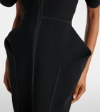 Maticevski Coco peplum midi dress
