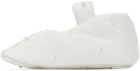 Bonpoint Baby White Silk Lilibee Pre-Walkers