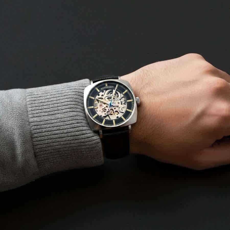 Thomas Earnshaw Moorgate Black Dial Mens Watch ES-8319-01