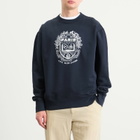 A.P.C. Men's x Marc Jacobs The Paris Crew Neck Sweatshirt in Dark Navy