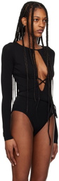 TOVE Black Jennifer Bodysuit
