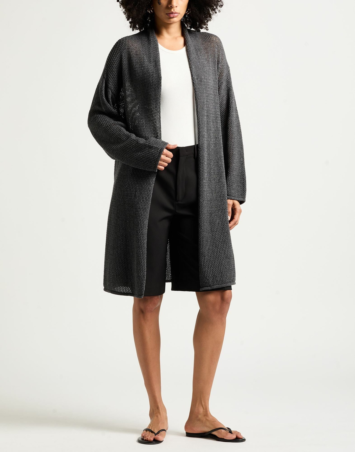 Crossley Womens Cardigan Charcoal