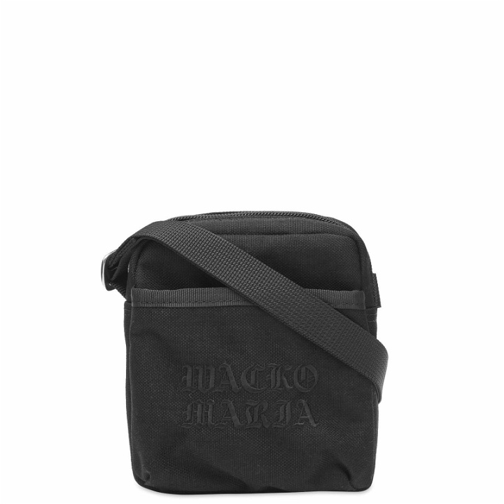 Photo: Wacko Maria Men's Speak Easy Shoulder Bag in Black