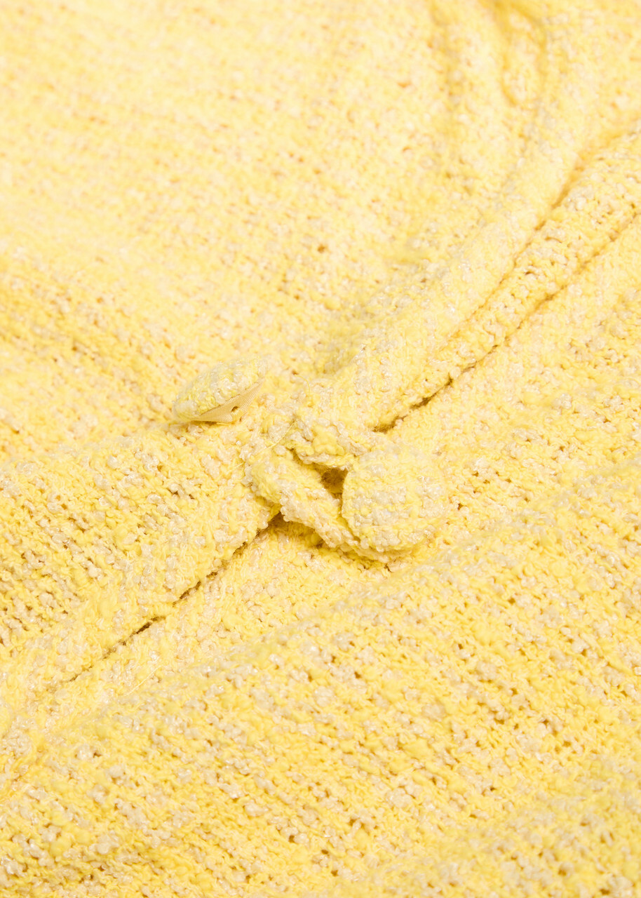 Liberowe Hetty Tweed Shirt Yellow