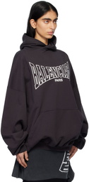 Balenciaga Black 'Balenciaga Boxing' Large Fit Hoodie