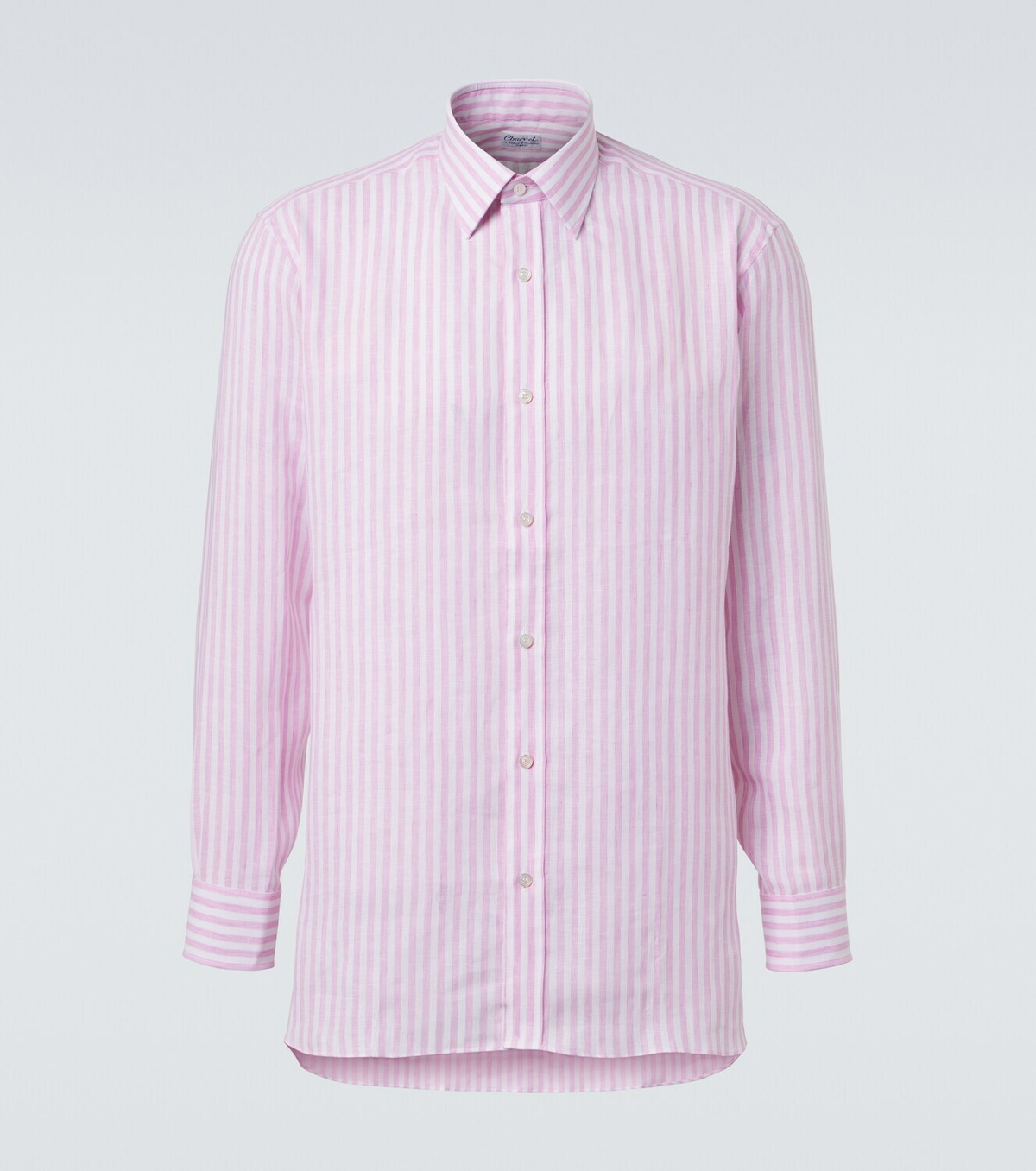 Charvet Striped linen shirt