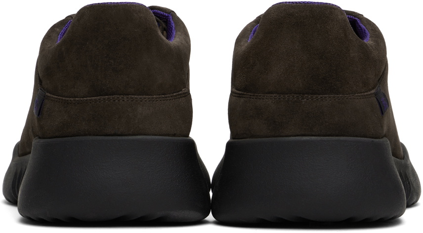 Burberry Brown Suede Log Loafers