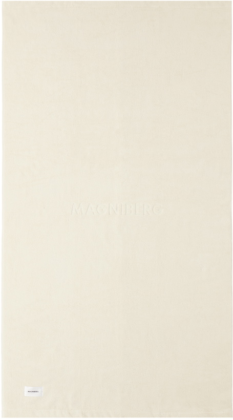Photo: MAGNIBERG Off-White Gelato Bath Sheet