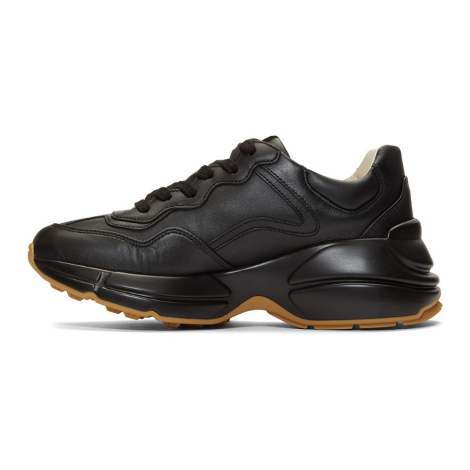 Gucci Black Vintage Rython Sneakers Gucci