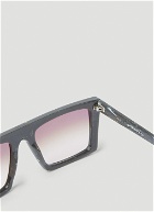 Clean Waves - Type 3 Tall Marbled Sunglasses in Grey