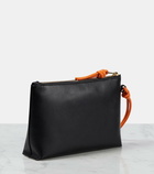 Loewe Knot leather pouch