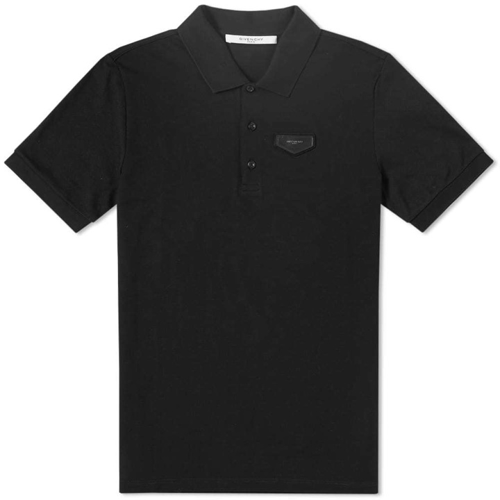 Photo: Givenchy Patch Logo Polo Black