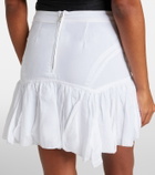 Marant Etoile Daneen ruffled cotton-blend miniskirt