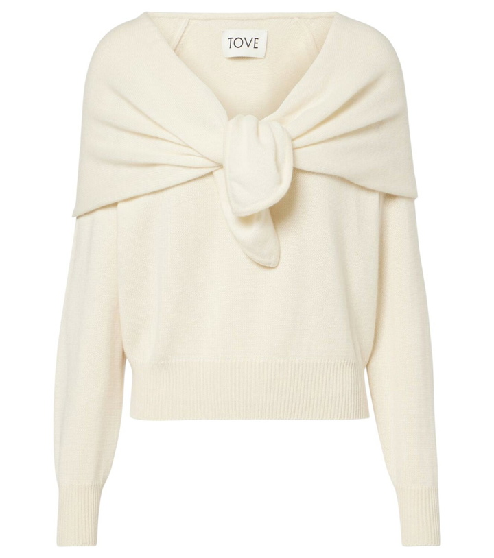 Photo: Tove Malia gathered cashmere sweater