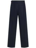 LORO PIANA Joetsu Wool & Cashmere Flannel Pants