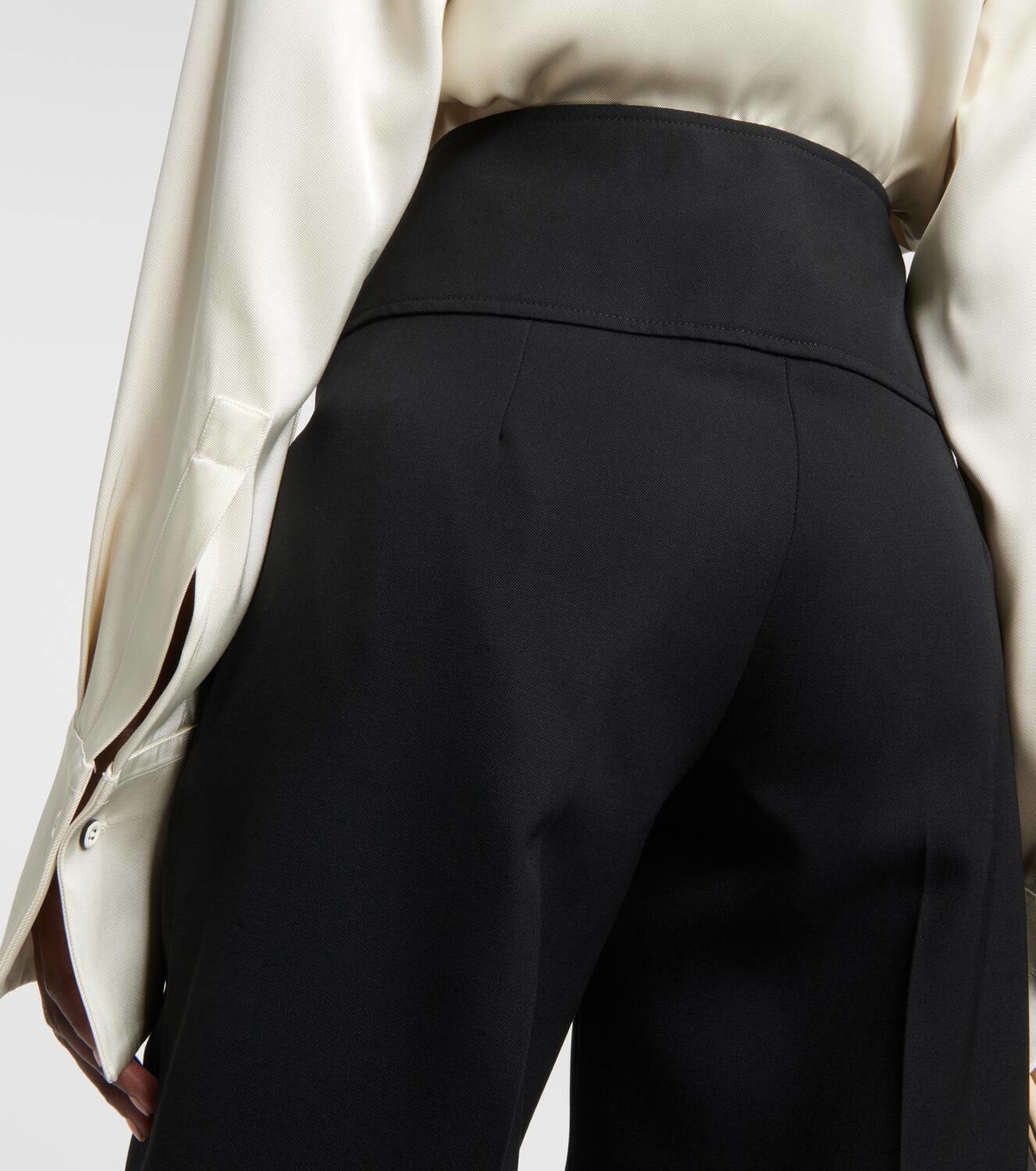 Jil Sander High-rise wool wide-leg pants Jil Sander