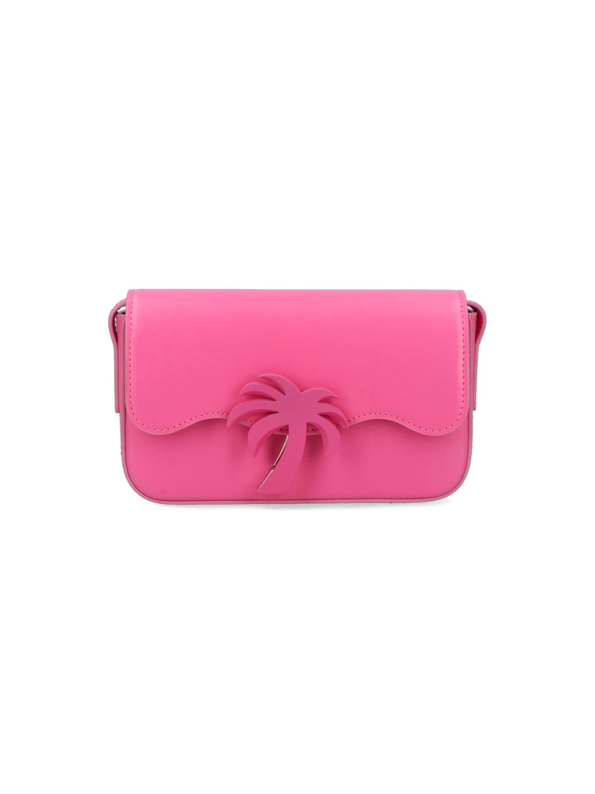 バッグ・カバンその他 PALM ANGELS Woman Mini bag Fuchsia PWNQ017E23LEA001 3272 Palm Angels Outlet: Palm Beach leather bag - Fuchsia | Palm