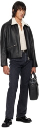 Sunflower Black Triumph Leather Jacket
