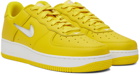Nike Yellow 'Color of The Month' Edition Air Force 1 Low Sneakers