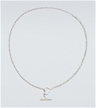 Bottega Veneta - Intreccio sterling silver necklace