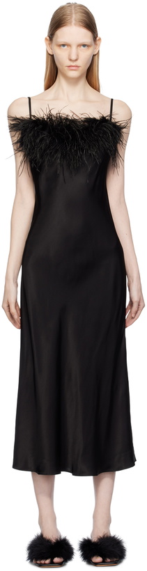 Photo: Sleeper Black Boheme Slip Dress