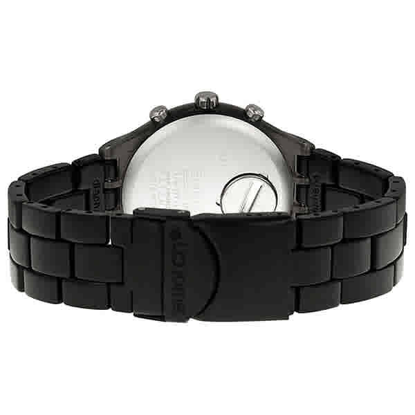 Swatch Irony Diaphane Full Blooded Stoneheart Silver Black Dial Chronograph Unisex Watch SVCM4009AG