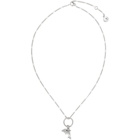 A.P.C. Silver Dolphin Necklace
