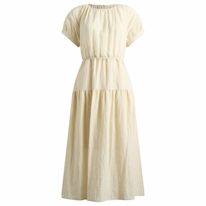 Photo: DUNST Women's Midi Dress in Light Beige
