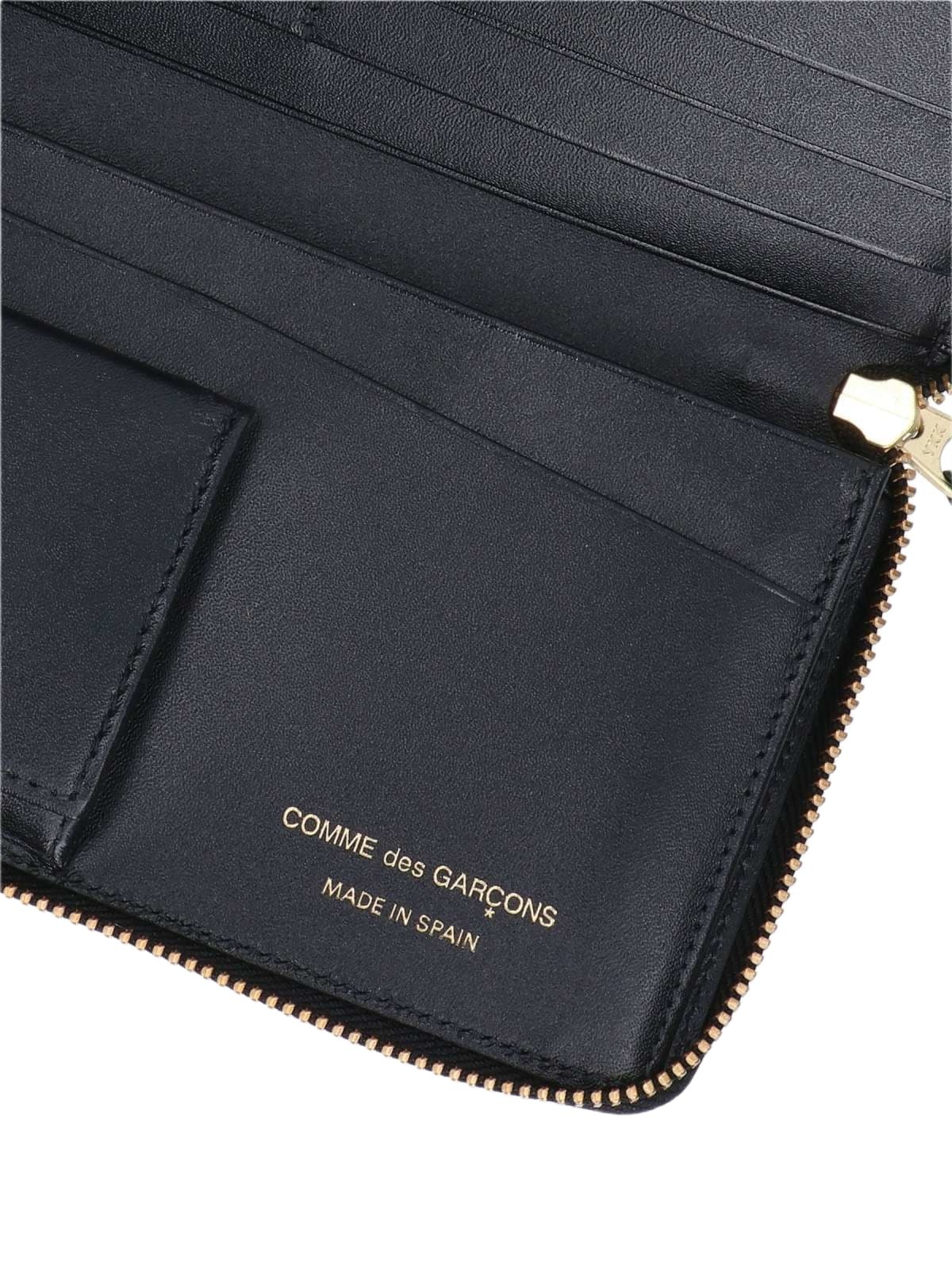 Comme des Garçons Wallet Polka Dot Zip Wallet