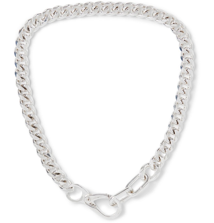 Photo: Martine Ali - Casper Silver-Plated Chain Necklace - Silver