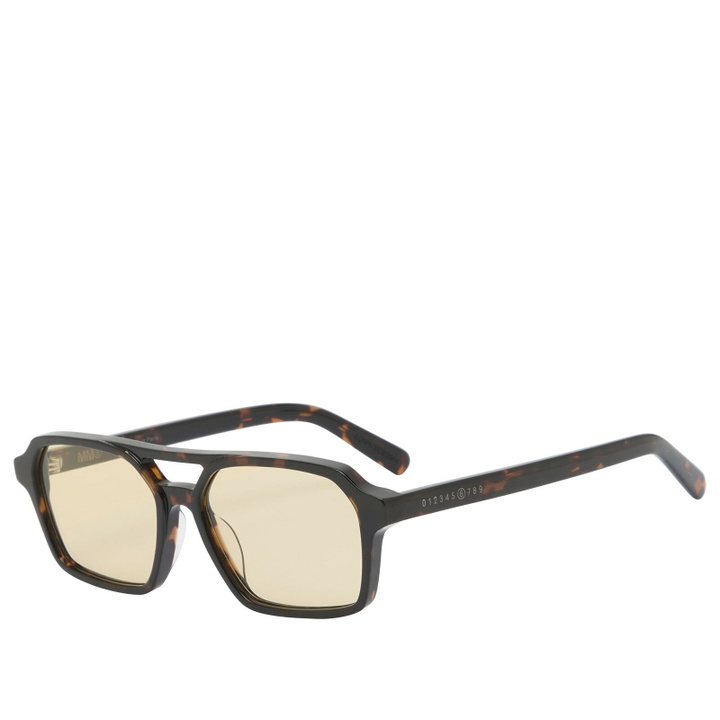 Photo: Retrosuperfuture x MM6 Form 6 Sunglasses in Havana/Photochromatic Mustard 