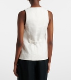 Faithfull Jackie linen vest