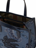 ETRO Small Love Trotter Denim Jacquard Bag