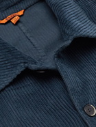 Barena - Visal Cotton-Corduroy Overshirt - Blue
