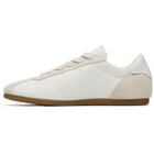 Represent White Low-Pro Leather Suede Sneakers