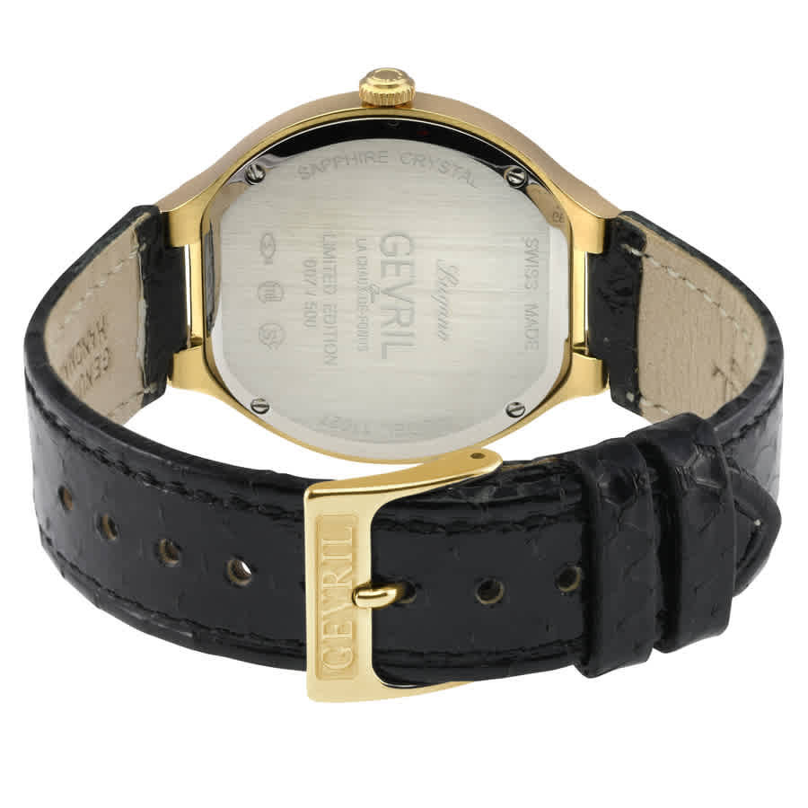 Gevril Lugano Mother of Pearl Dial Ladies Watch 11027
