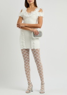Self-portrait X Christopher Kane Lace Tights Cream
