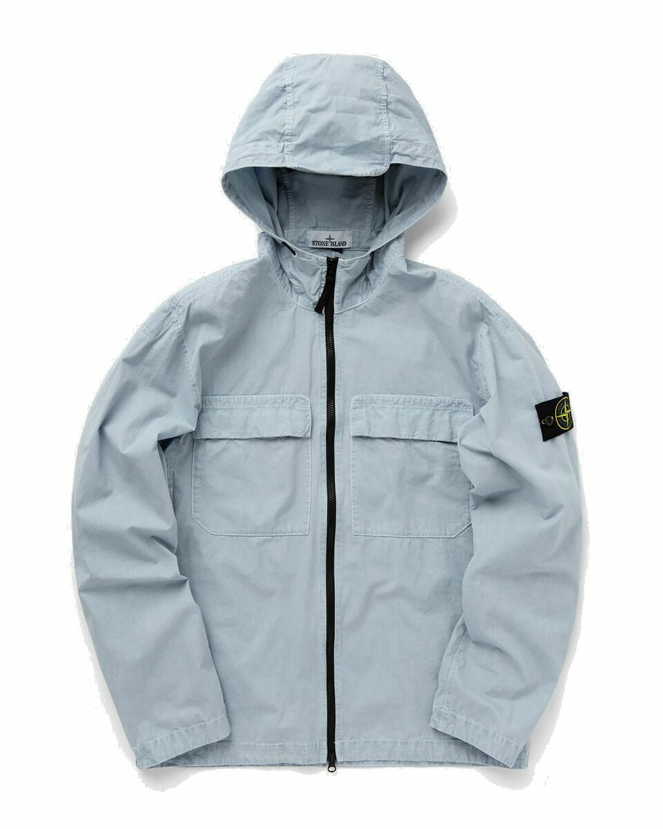 Photo: Stone Island 106 Wn 'old' Treatment Blue - Mens - Windbreaker