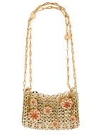 Rabanne 1969 Nano Embellished Metal Disc Shoulder bag - Gold - One Size