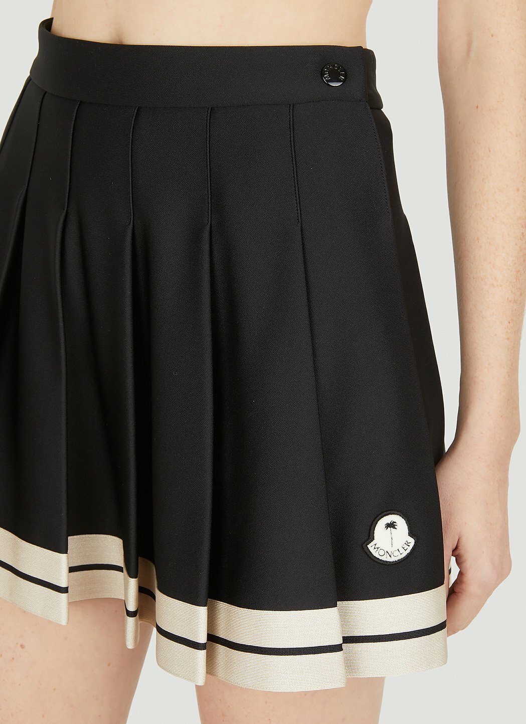 8 Moncler Palm Angels Pleated Skirt